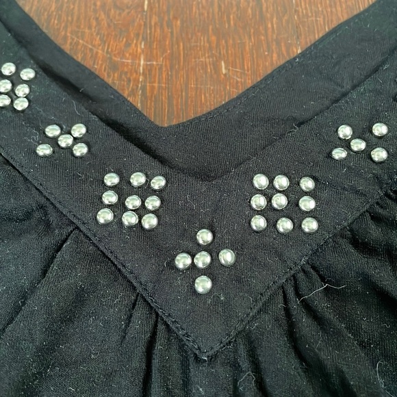 Women's INC V-Neck Cap Sleeve Top Large - Picture 6 of 13